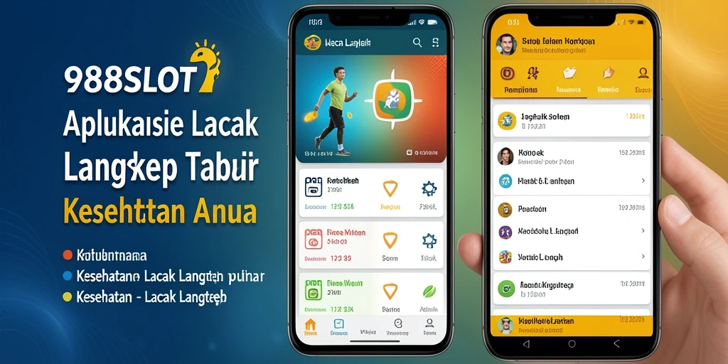 Antarmuka pengguna <strong>988SLOT</strong> yang intuitif untuk pelacakan langkah yang akurat.