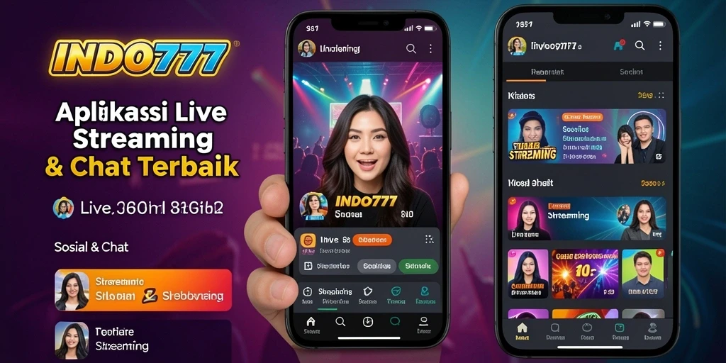 Antarmuka Live Streaming <strong>INDO777</strong> yang menarik dan mudah digunakan.
