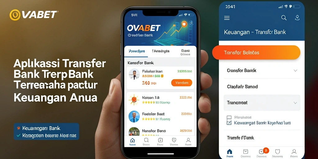 Antarmuka OVABET yang ramah pengguna untuk transfer bank.