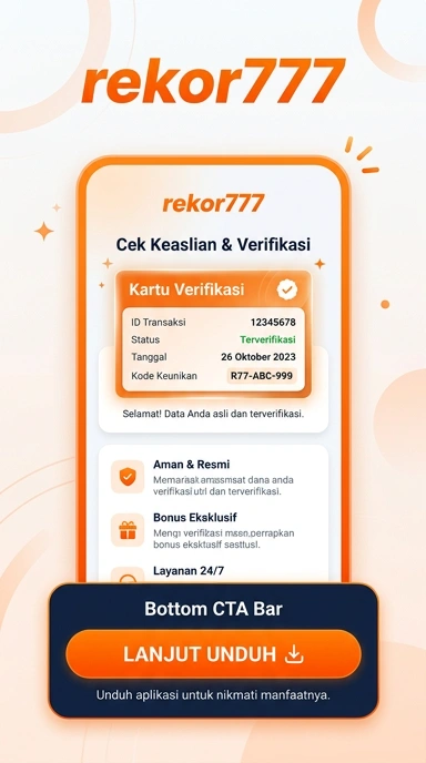 Kanal Resmi Rekor777 untuk Pengguna Android Indonesia